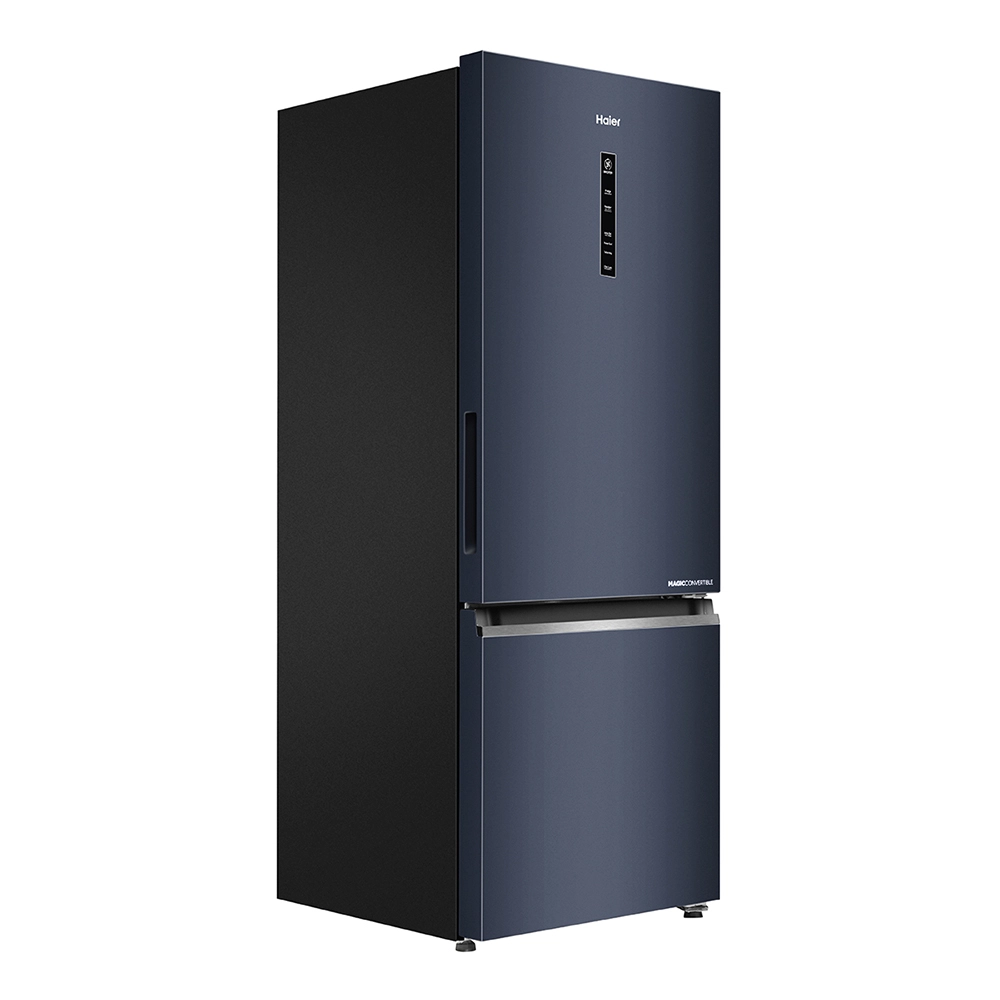 Haier 325 L 2 Star Graphite Black  Bottom Mount Refrigerator